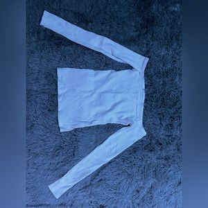 Hollister white off the shoulder long sleeve